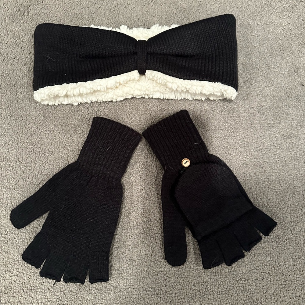 Bear paw headband and gloves